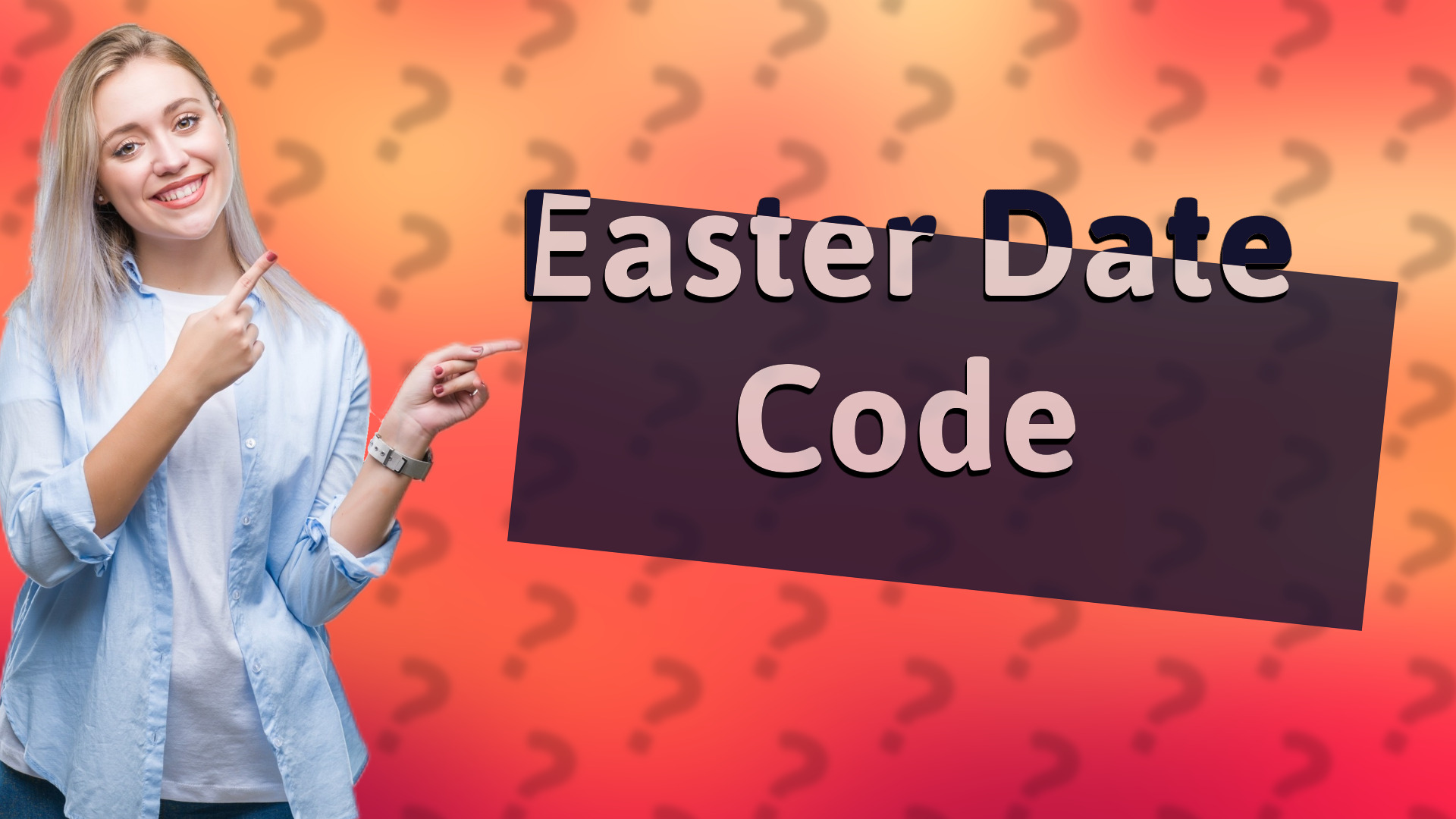 Easter Date Code
