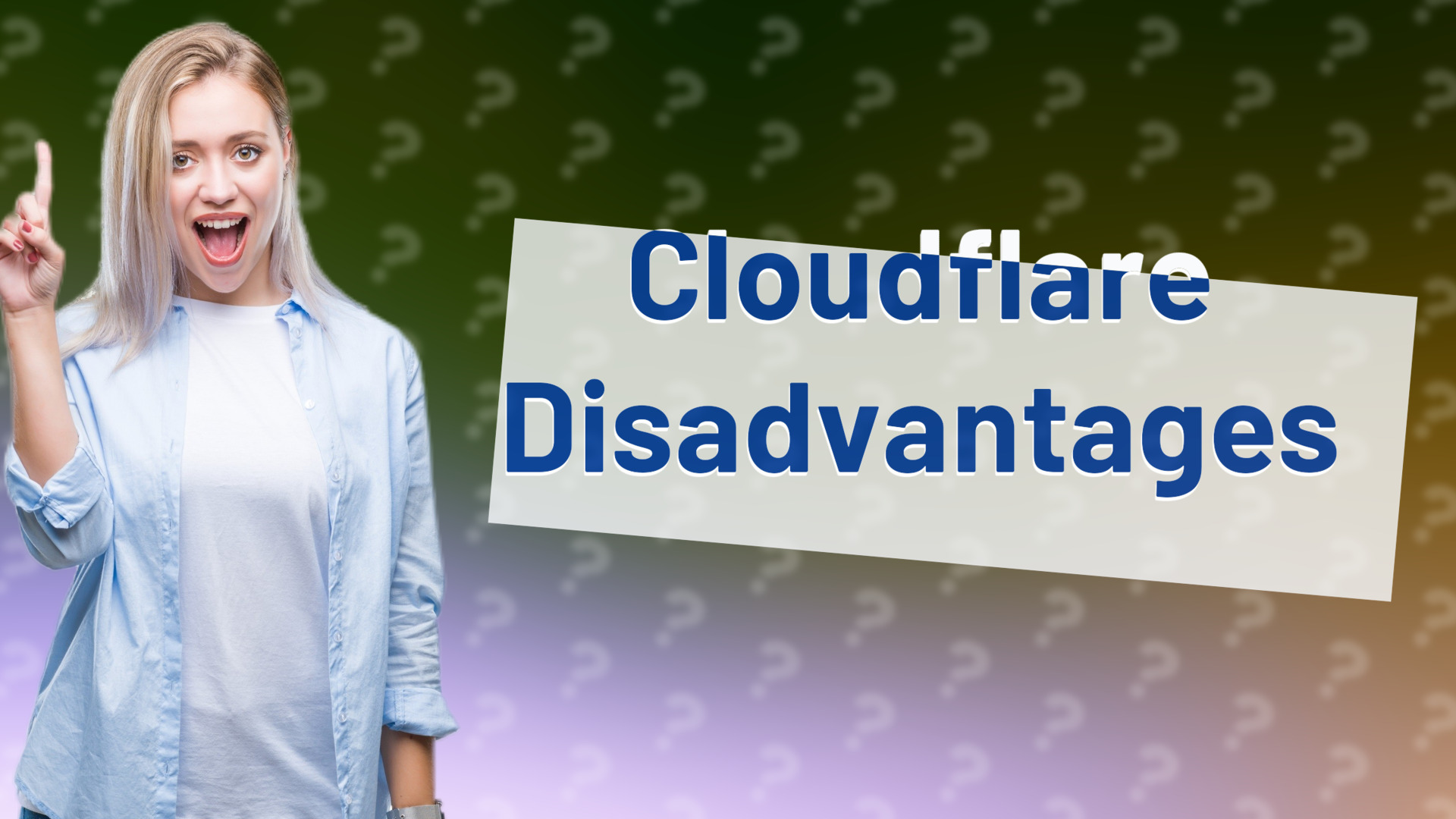 Cloudflare Disadvantages