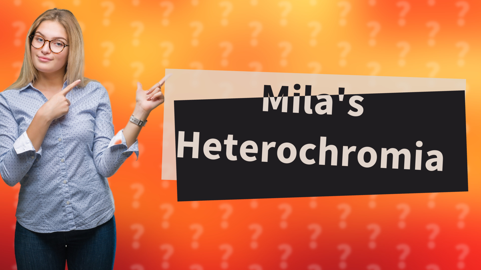 Mila's Heterochromia
