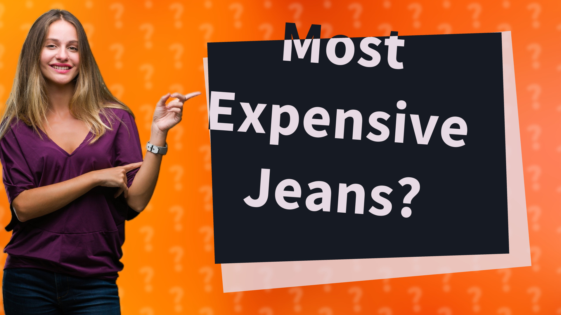Most Expensive Jeans?