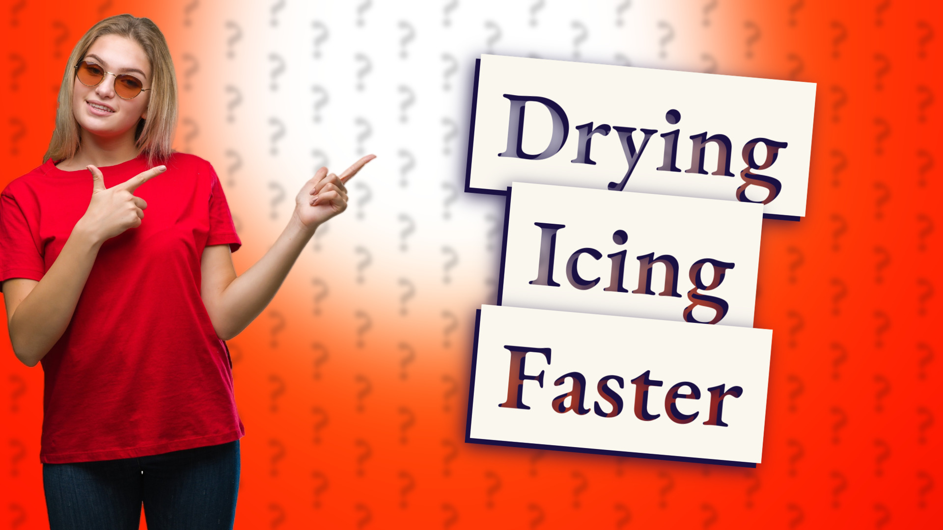 Drying Icing Faster