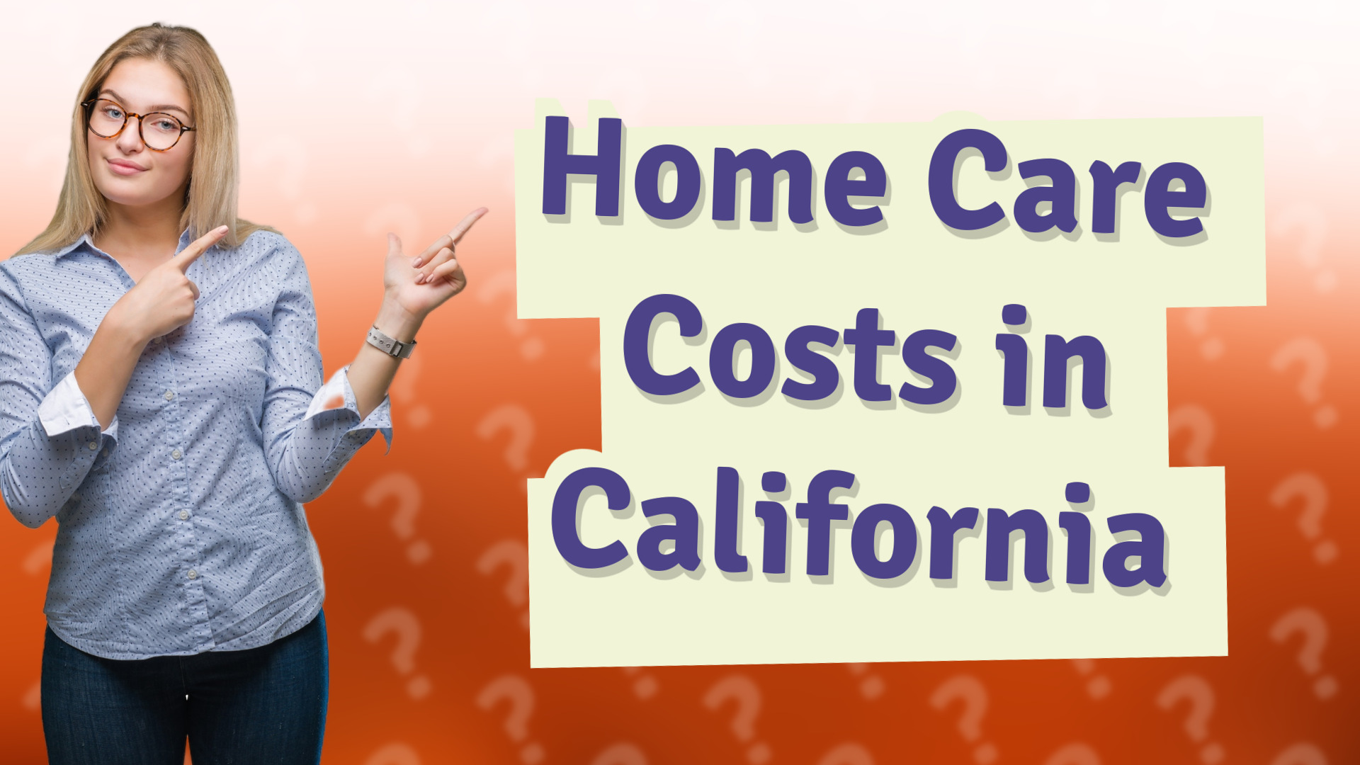 Home Care Costs in California