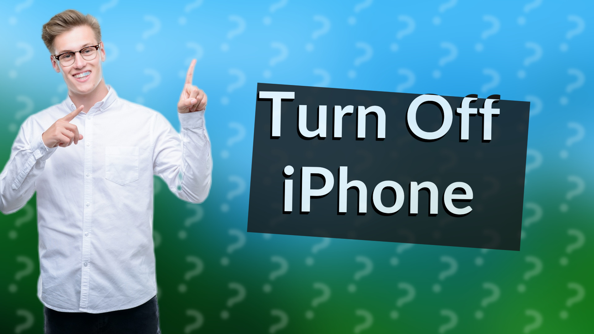 Turn Off iPhone