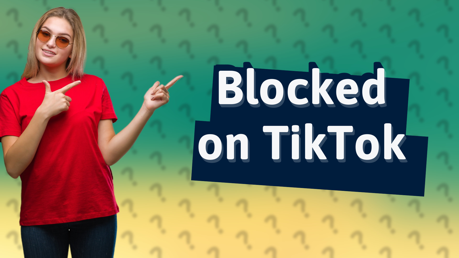 Blocked on TikTok
