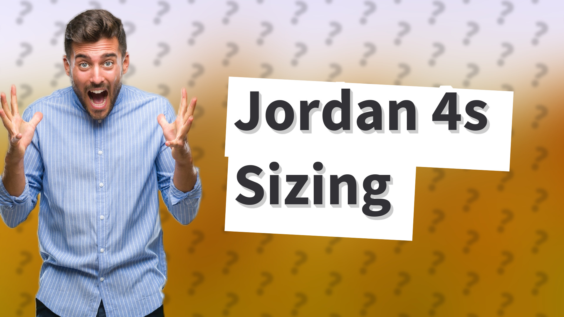 Jordan 4s Sizing
