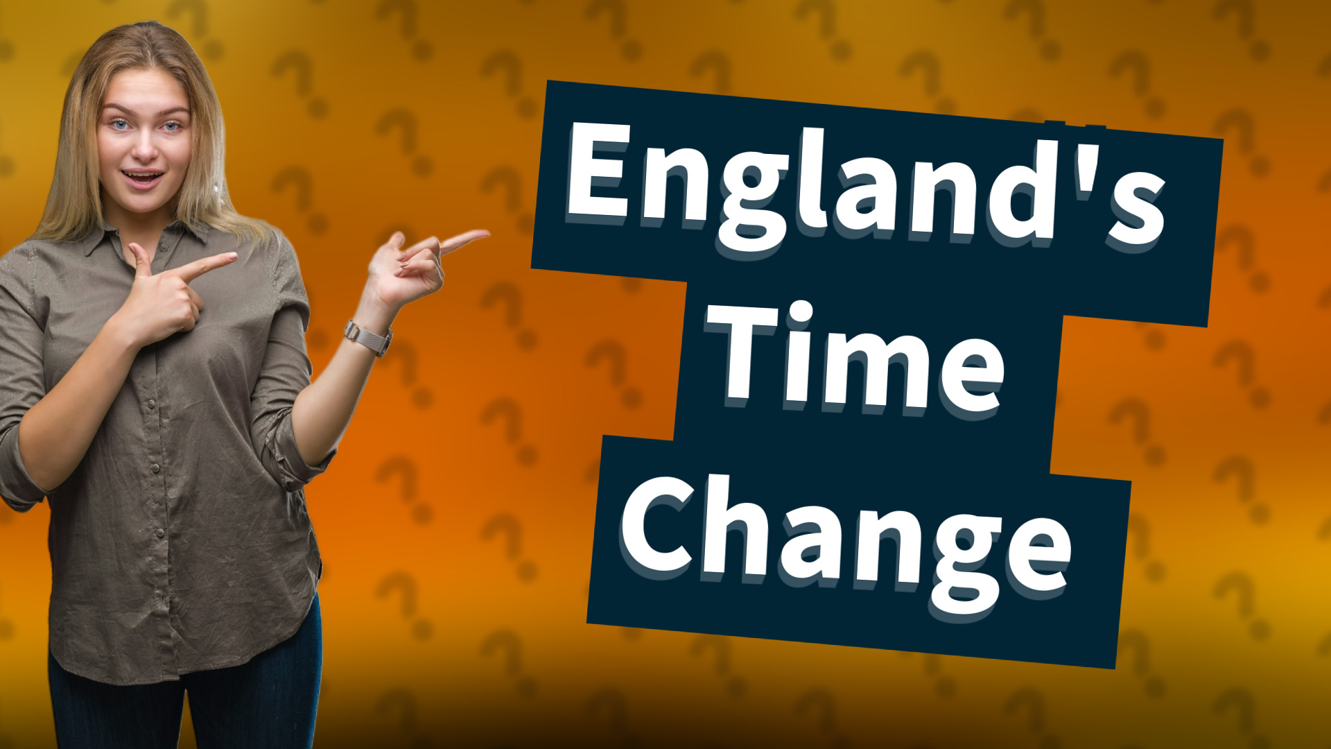 England's Time Change