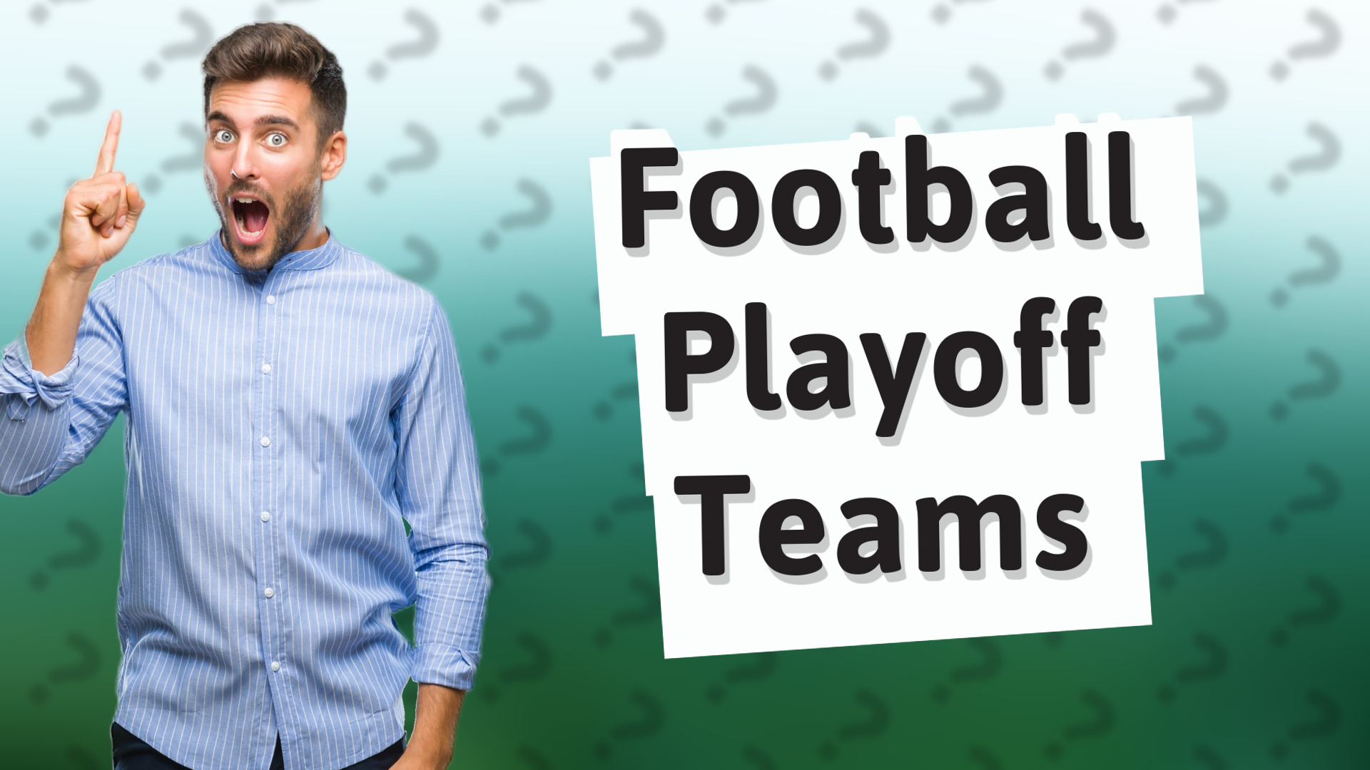Football Playoff Teams