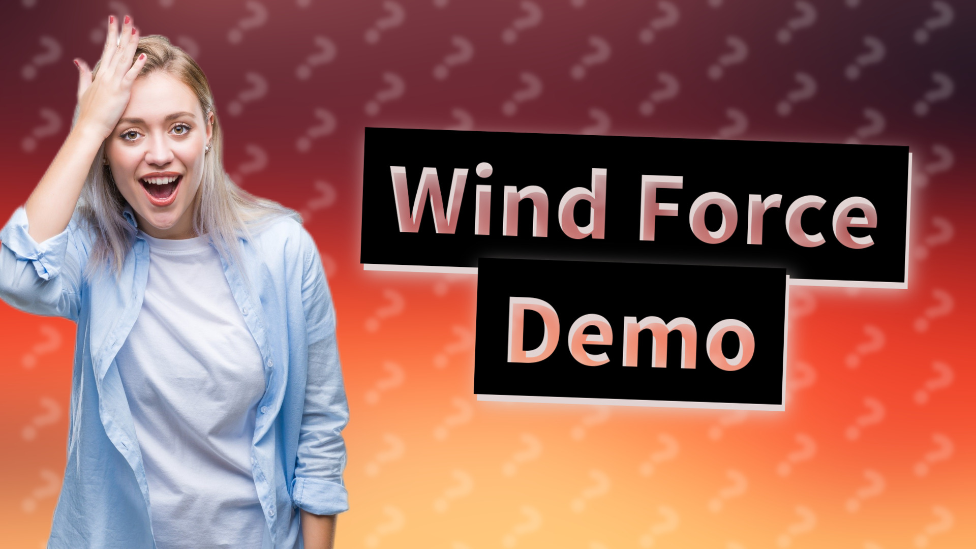 Wind Force Demo
