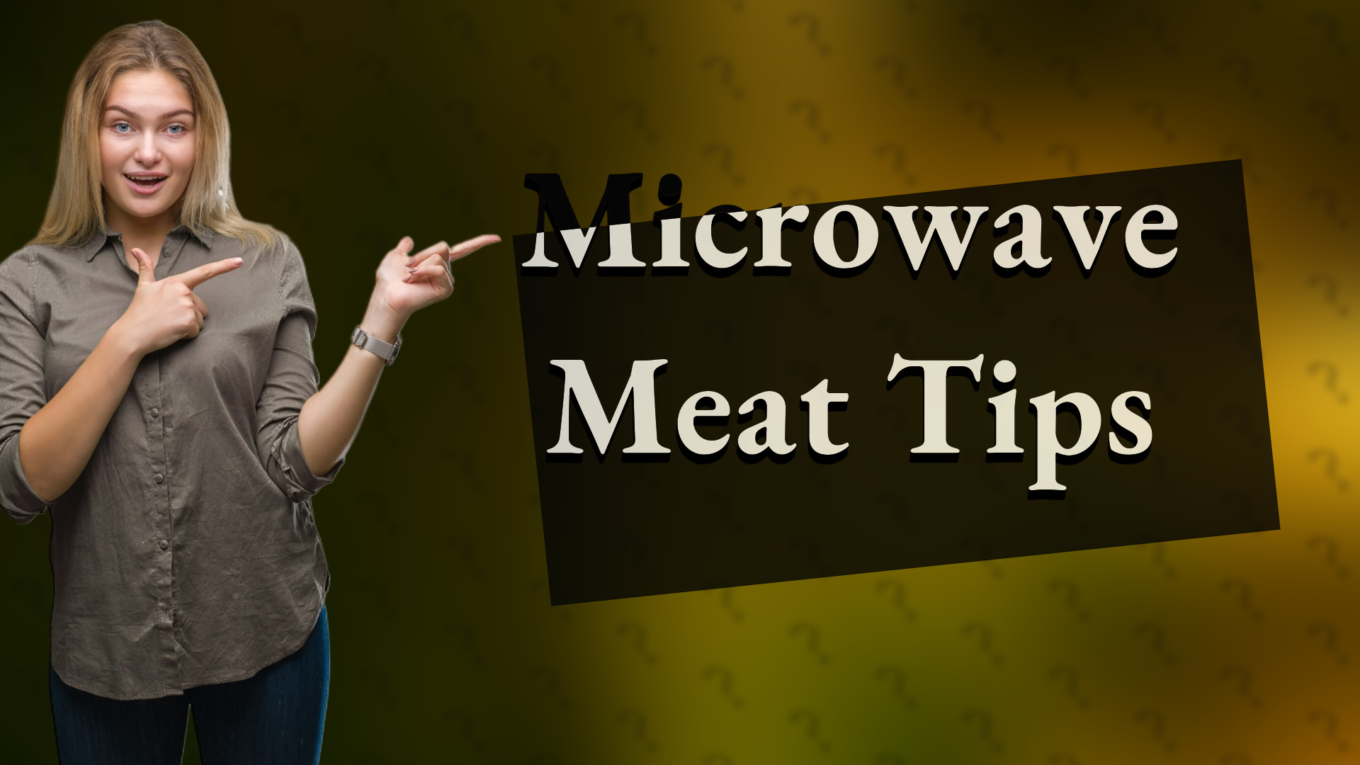 Microwave Meat Tips