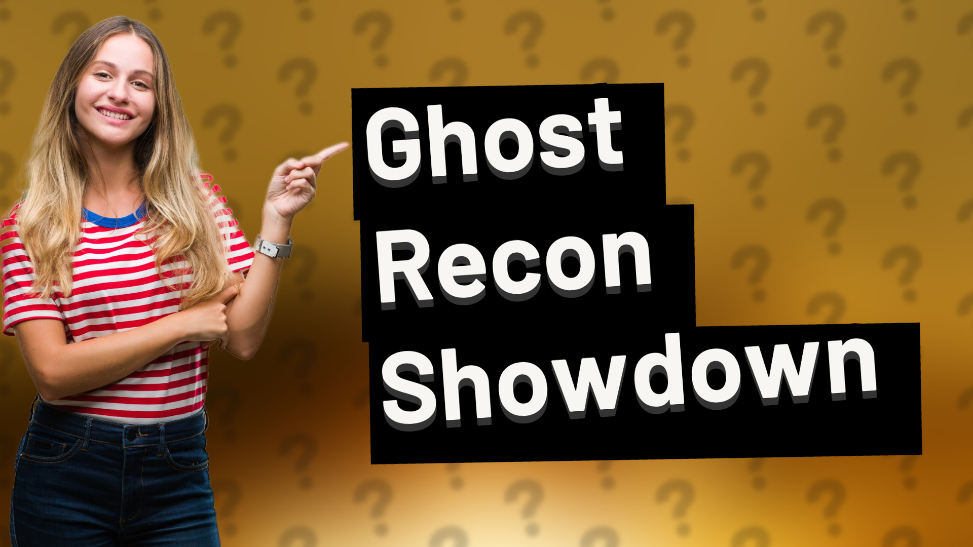Ghost Recon Showdown