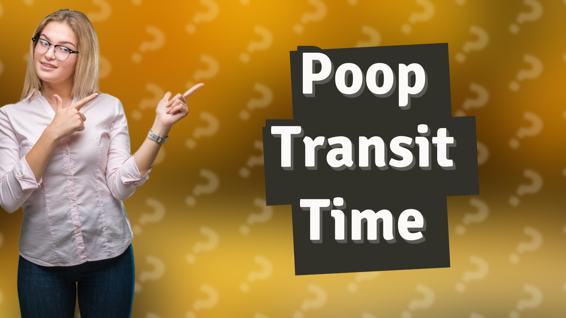 Poop Transit Time