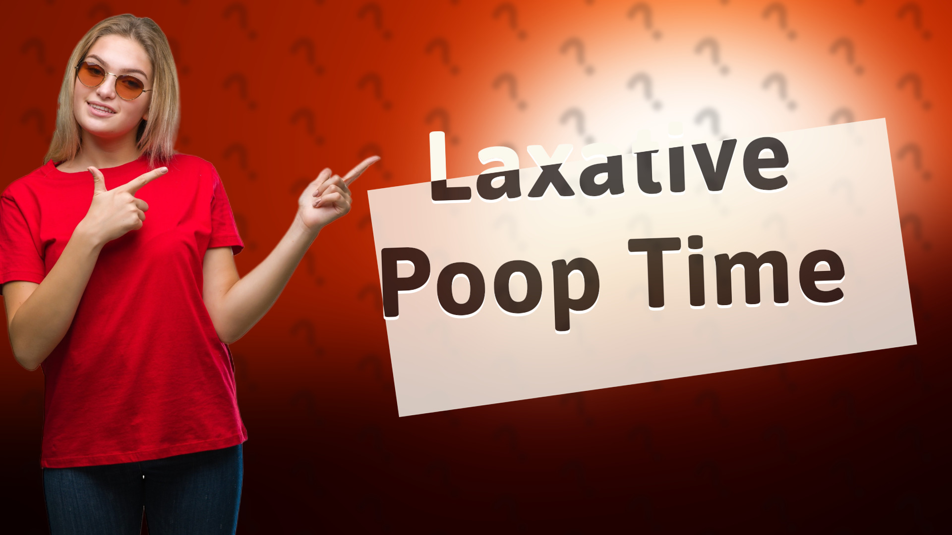 Laxative Poop Time