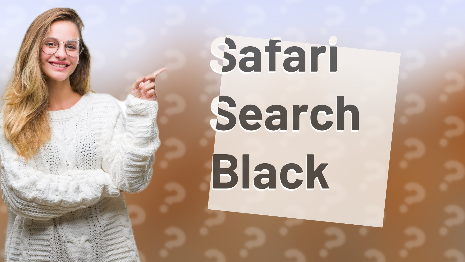 Safari Search Black