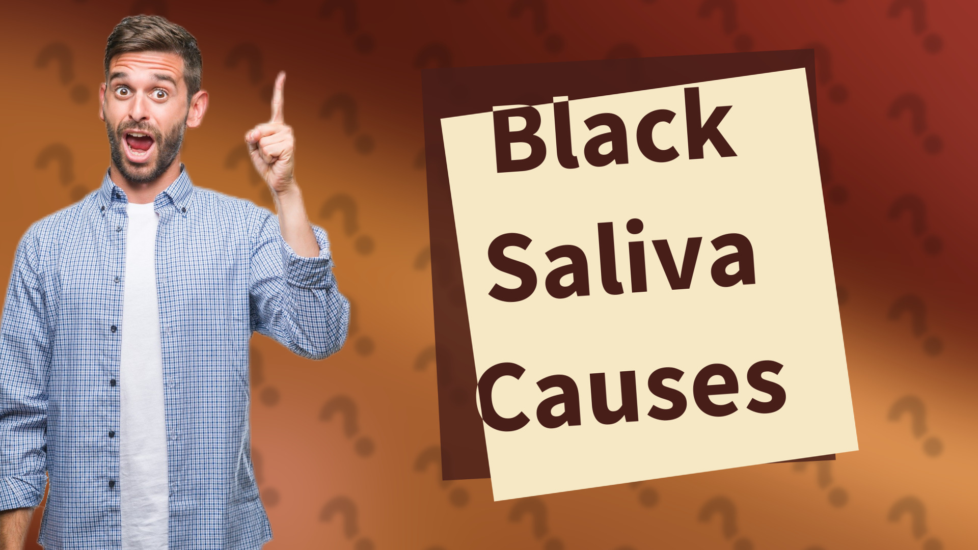 Black Saliva Causes