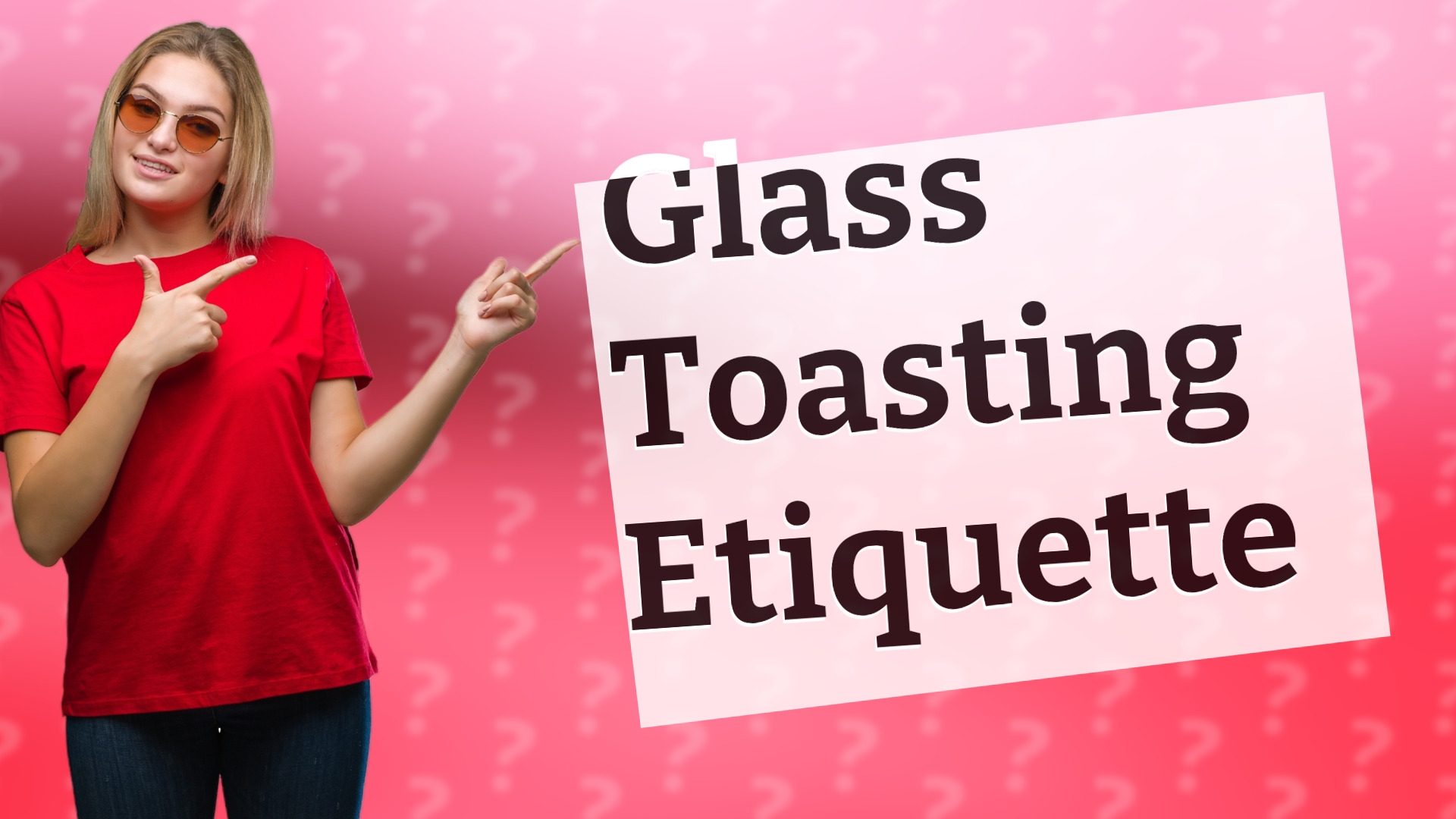 Glass Toasting Etiquette