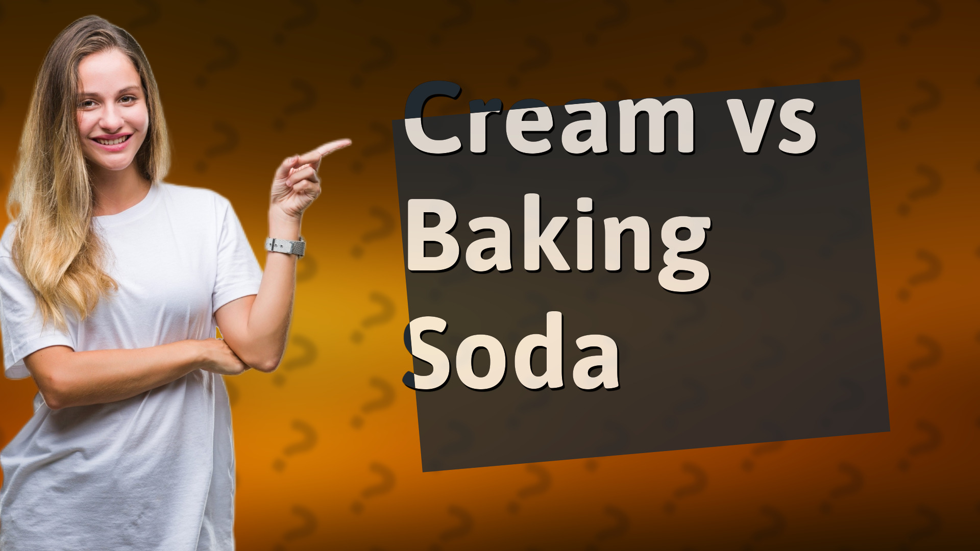 Cream vs Baking Soda