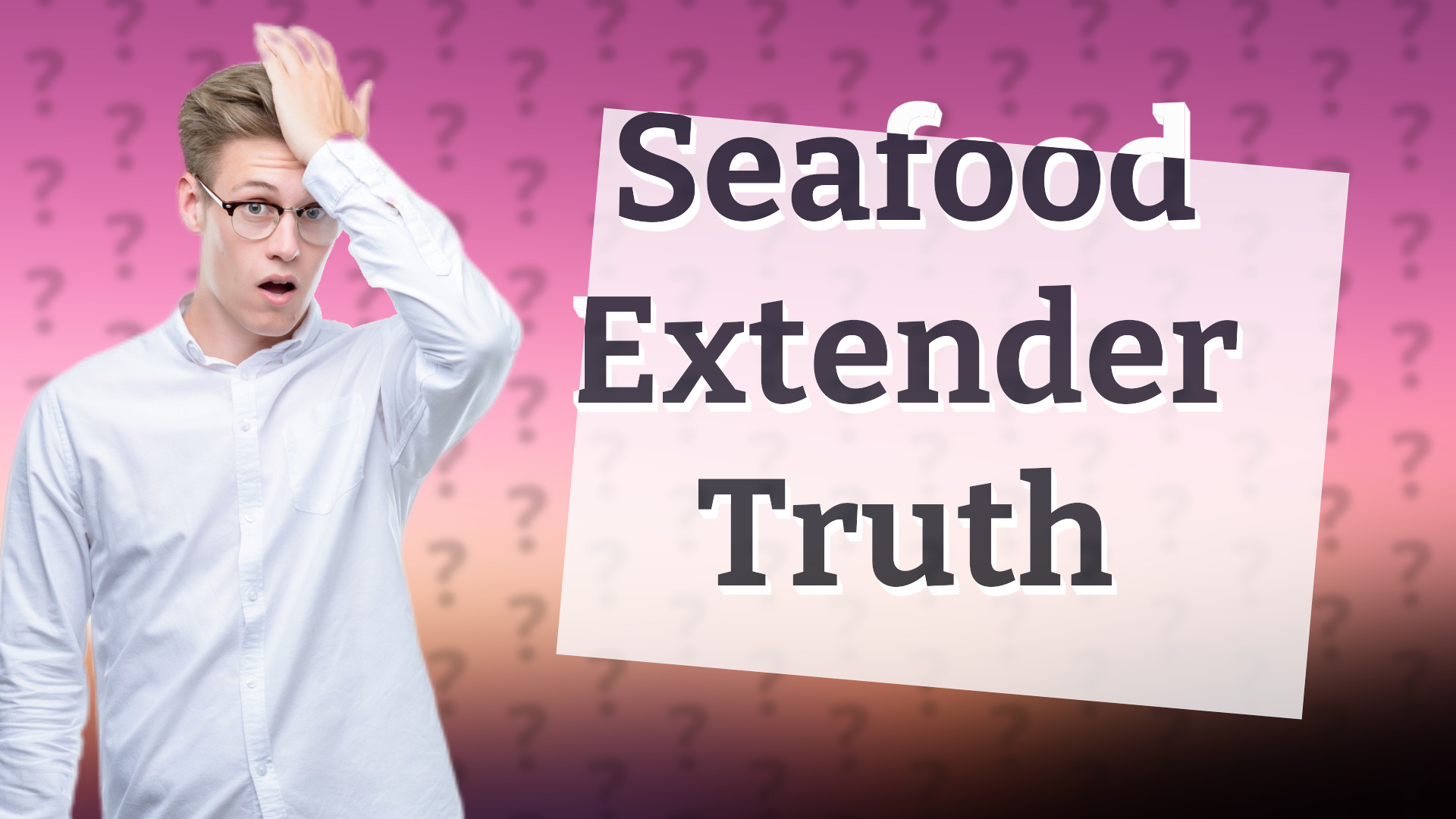 Seafood Extender Truth