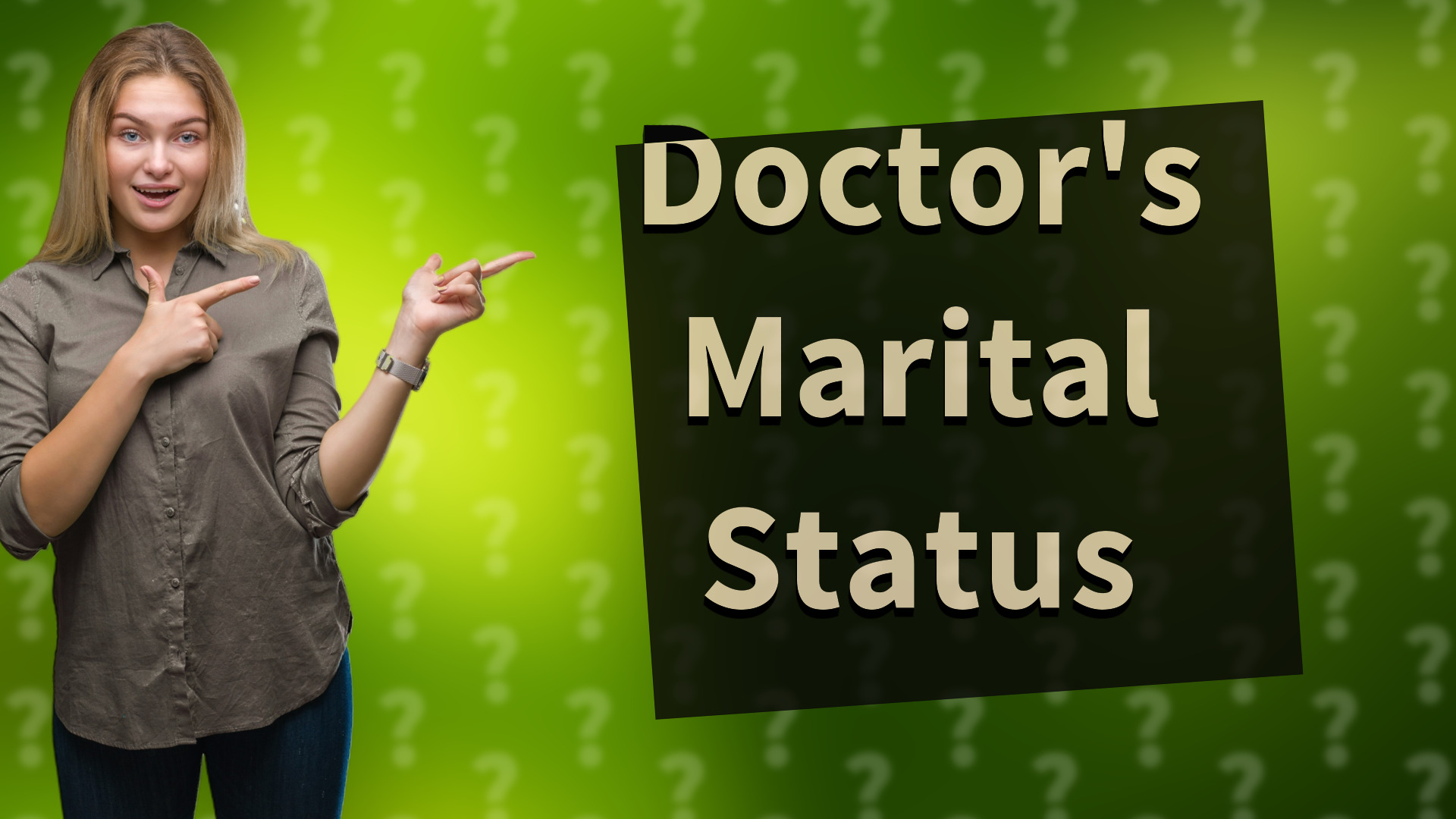 Doctor's Marital Status