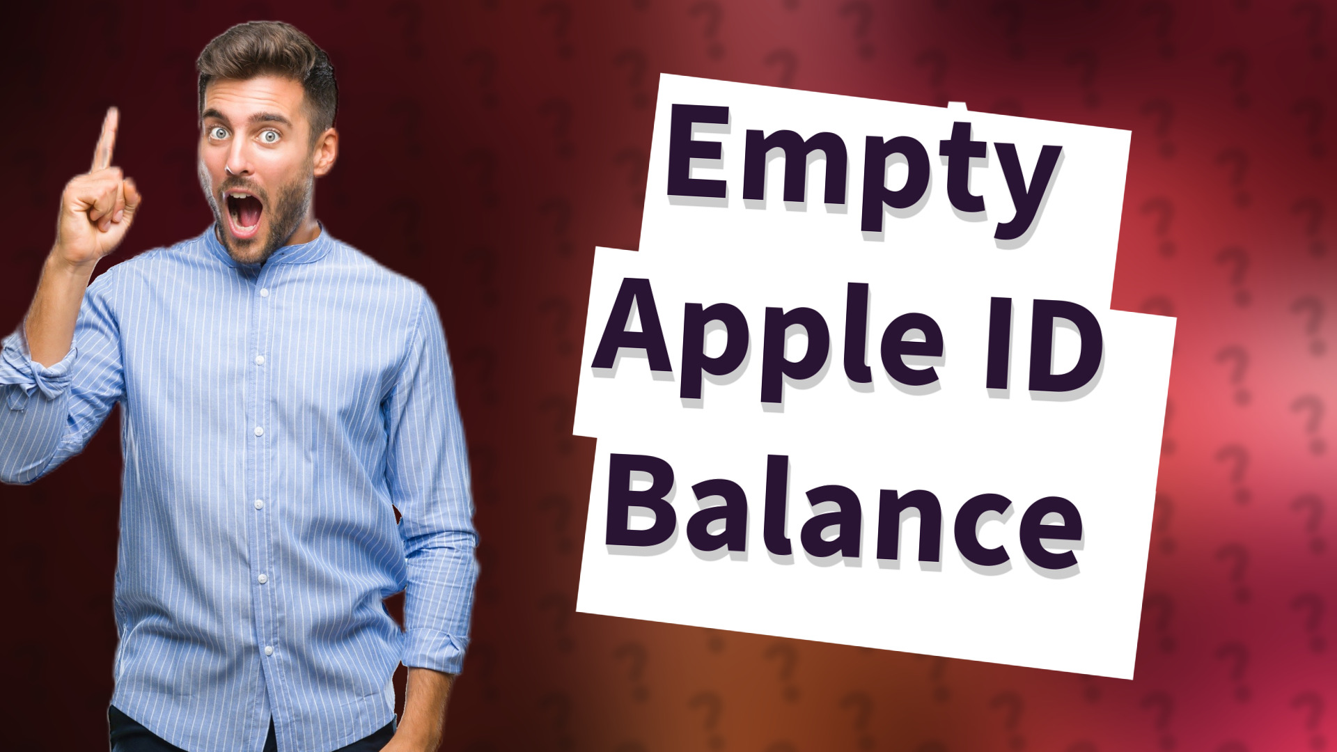 Empty Apple ID Balance
