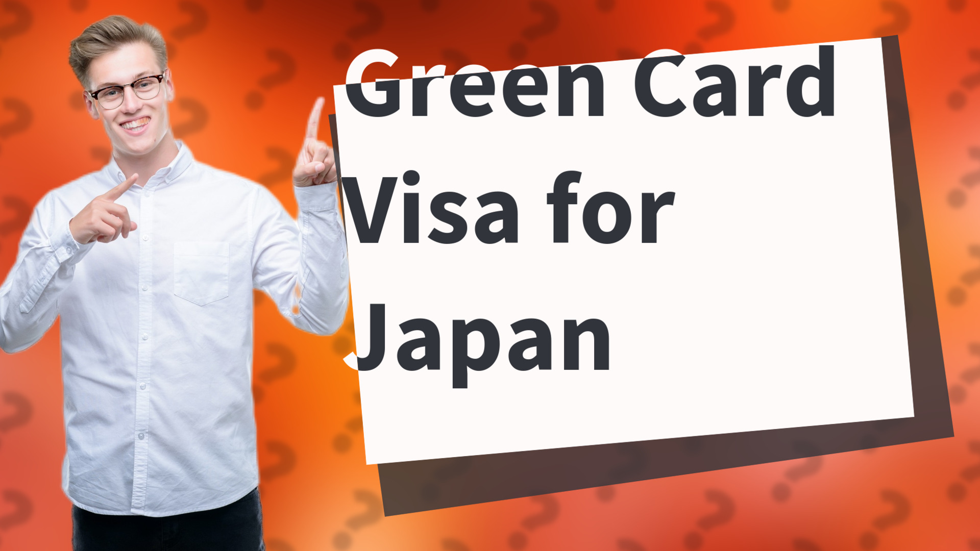 Green Card Visa for Japan