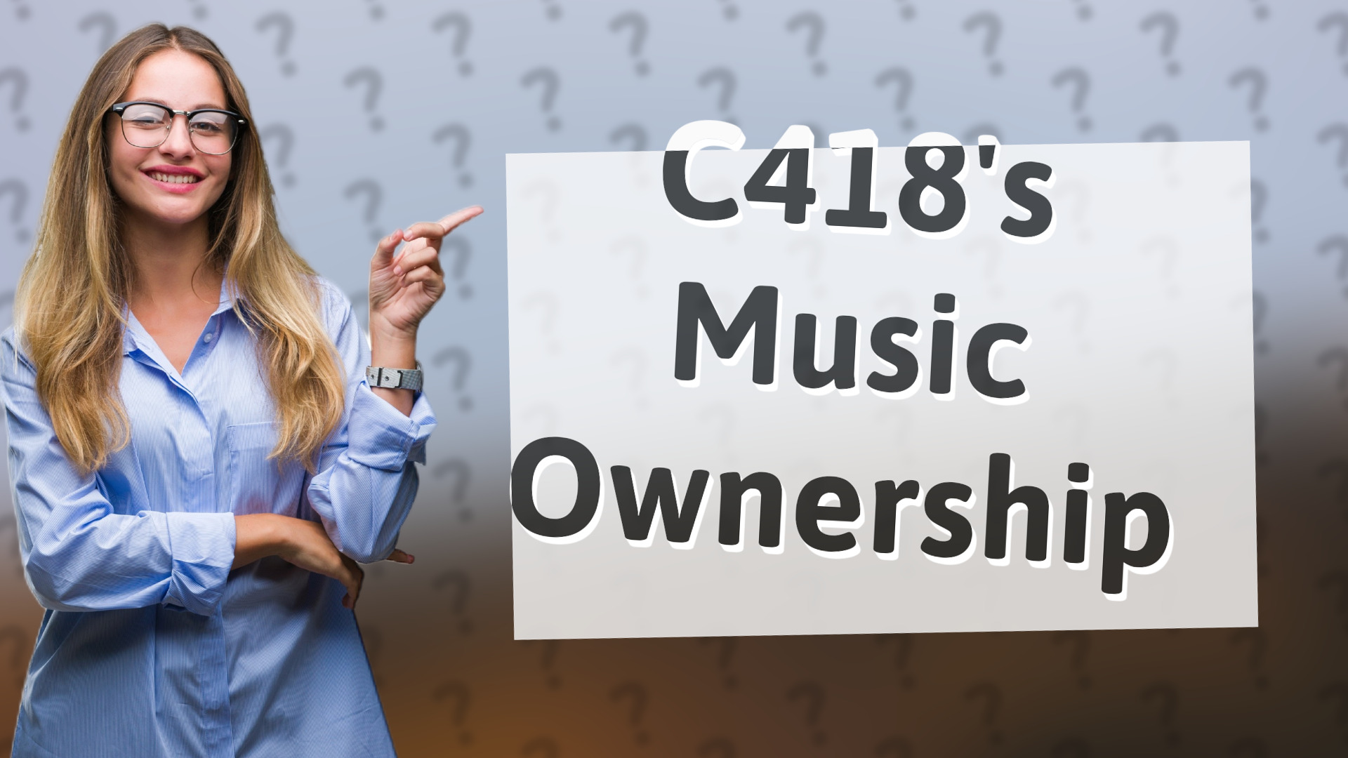 C418's Music Ownership