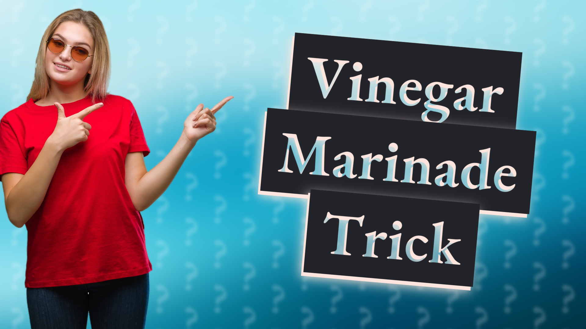 Vinegar Marinade Trick