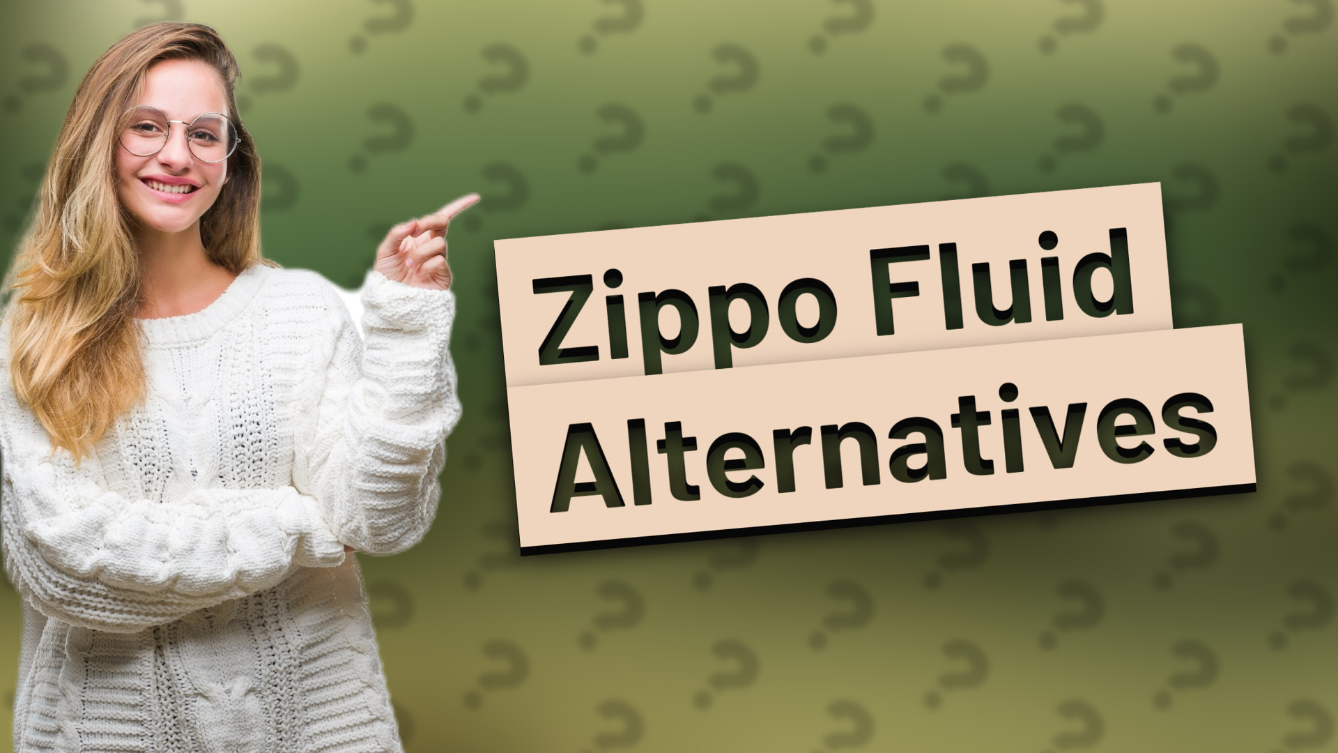 Zippo Fluid Alternatives