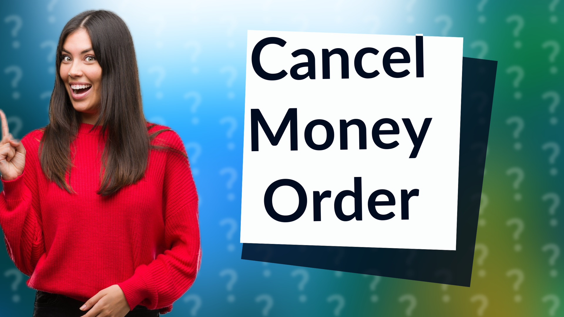 Cancel Money Order