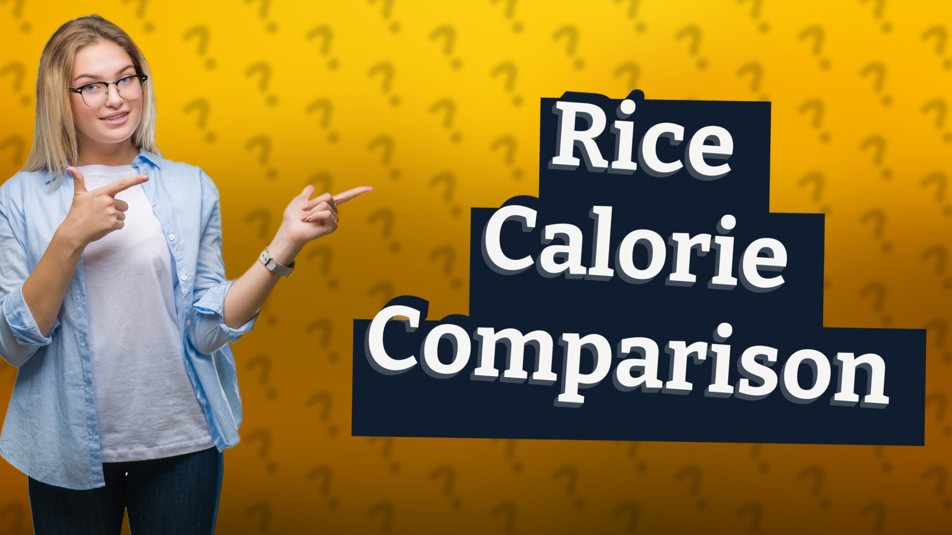 Rice Calorie Comparison
