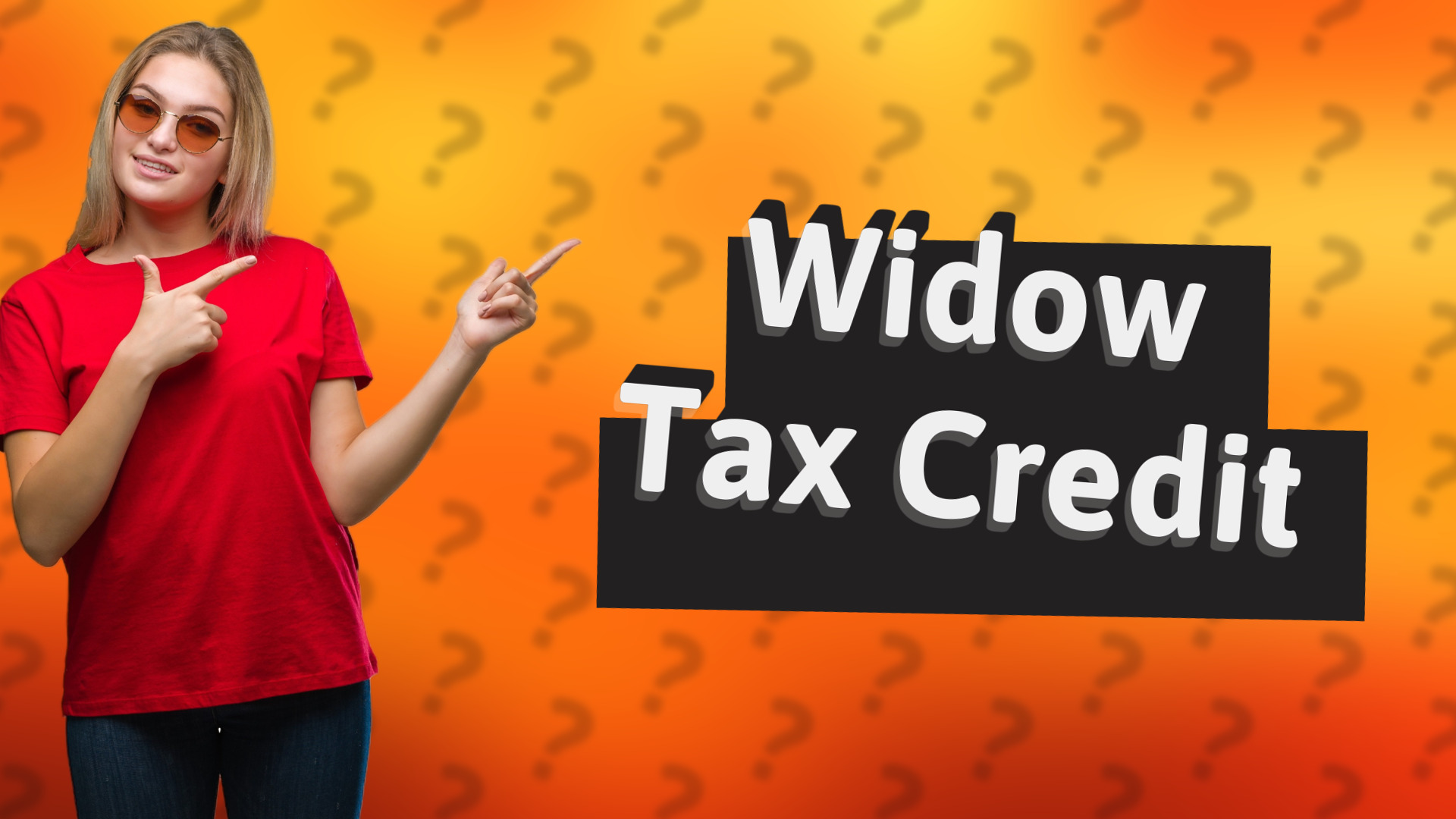 Widow Tax Credit