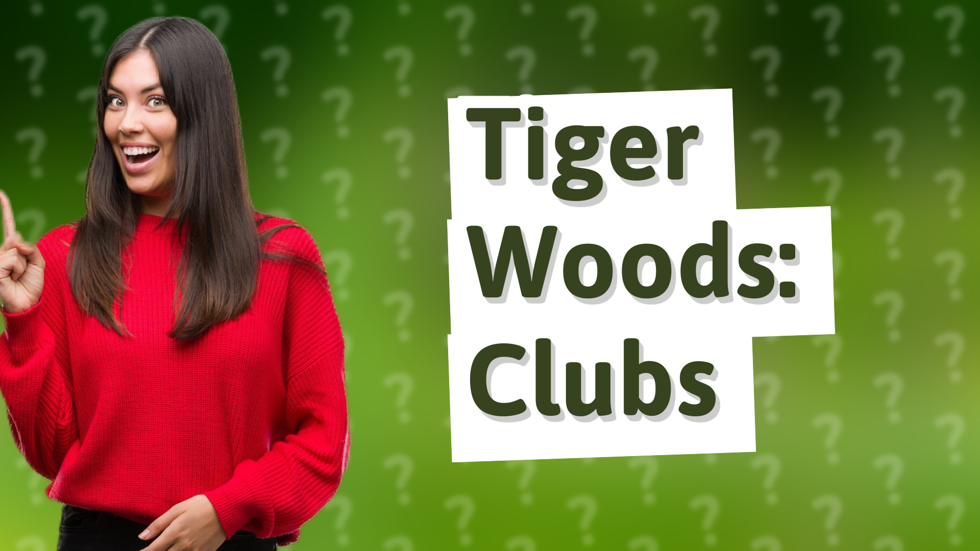 Tiger Woods: Clubs
