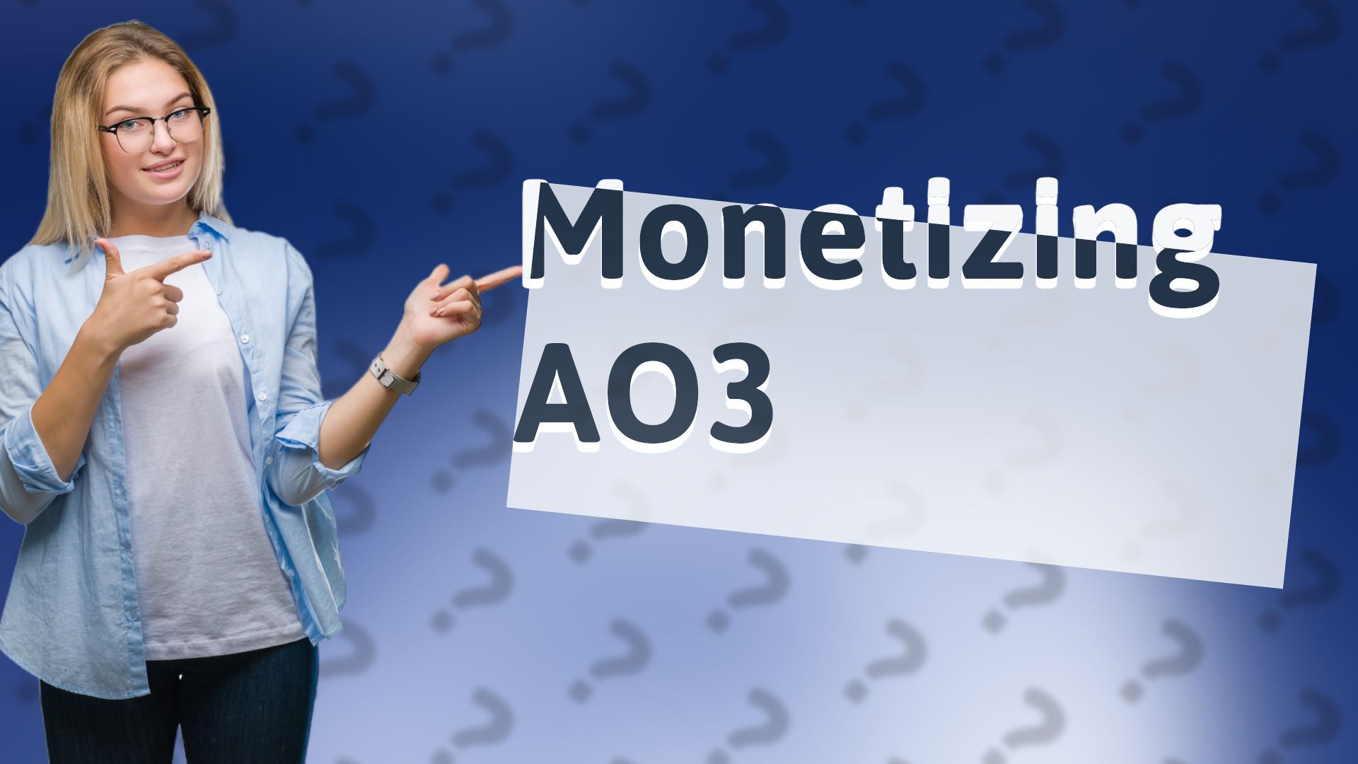 Monetizing AO3