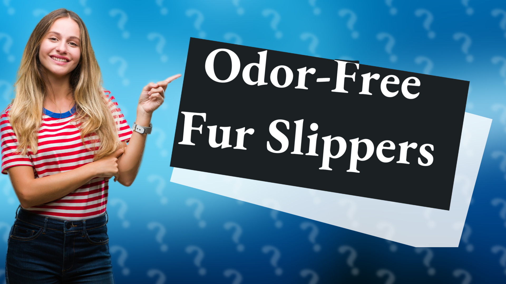 Odor-Free Fur Slippers