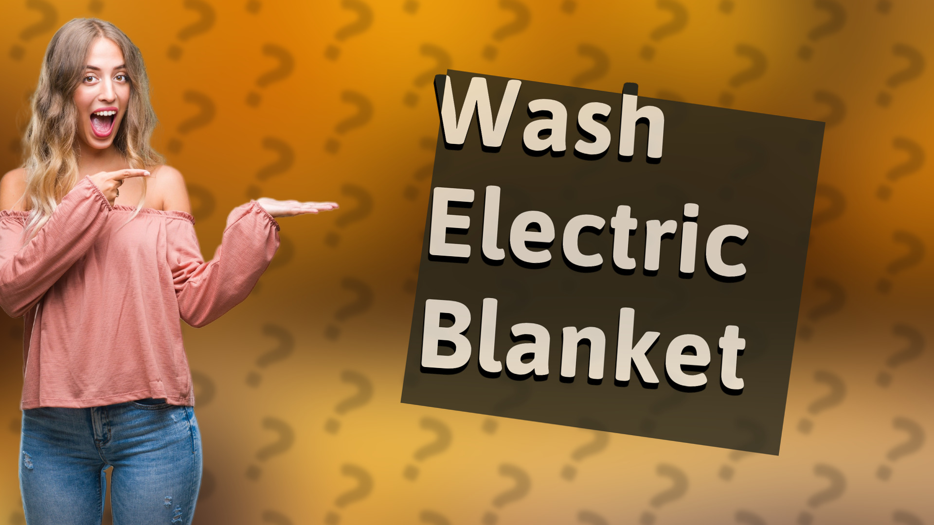 Wash Electric Blanket