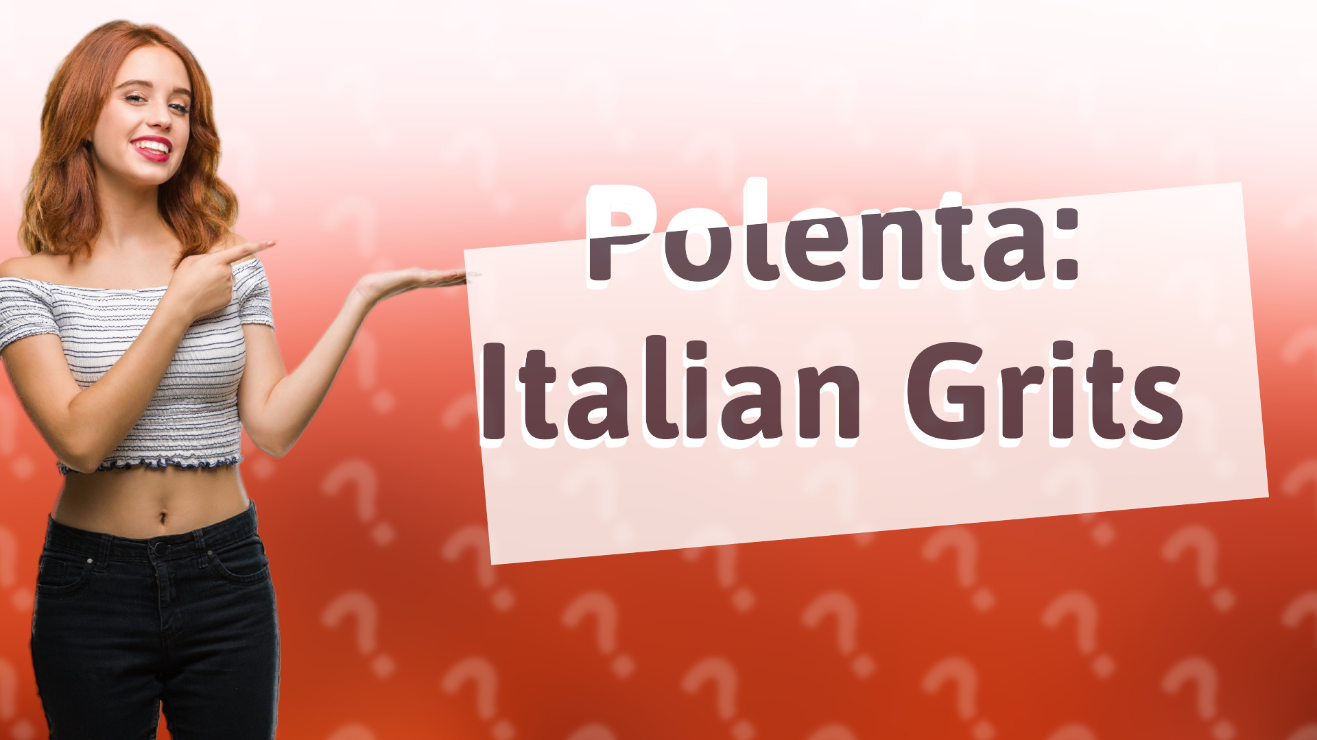 Polenta: Italian Grits