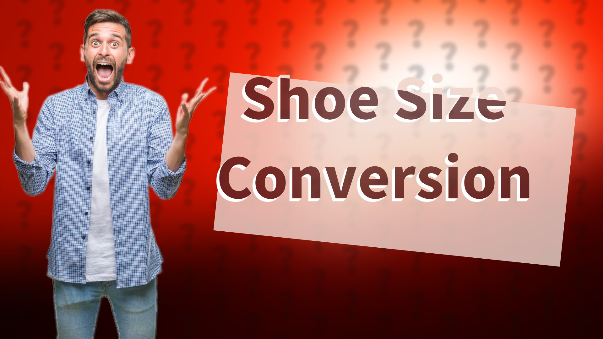 Shoe Size Conversion