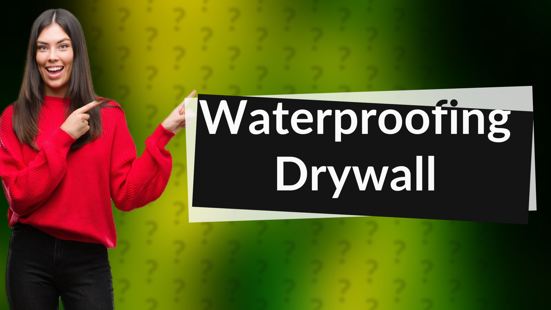 Waterproofing Drywall
