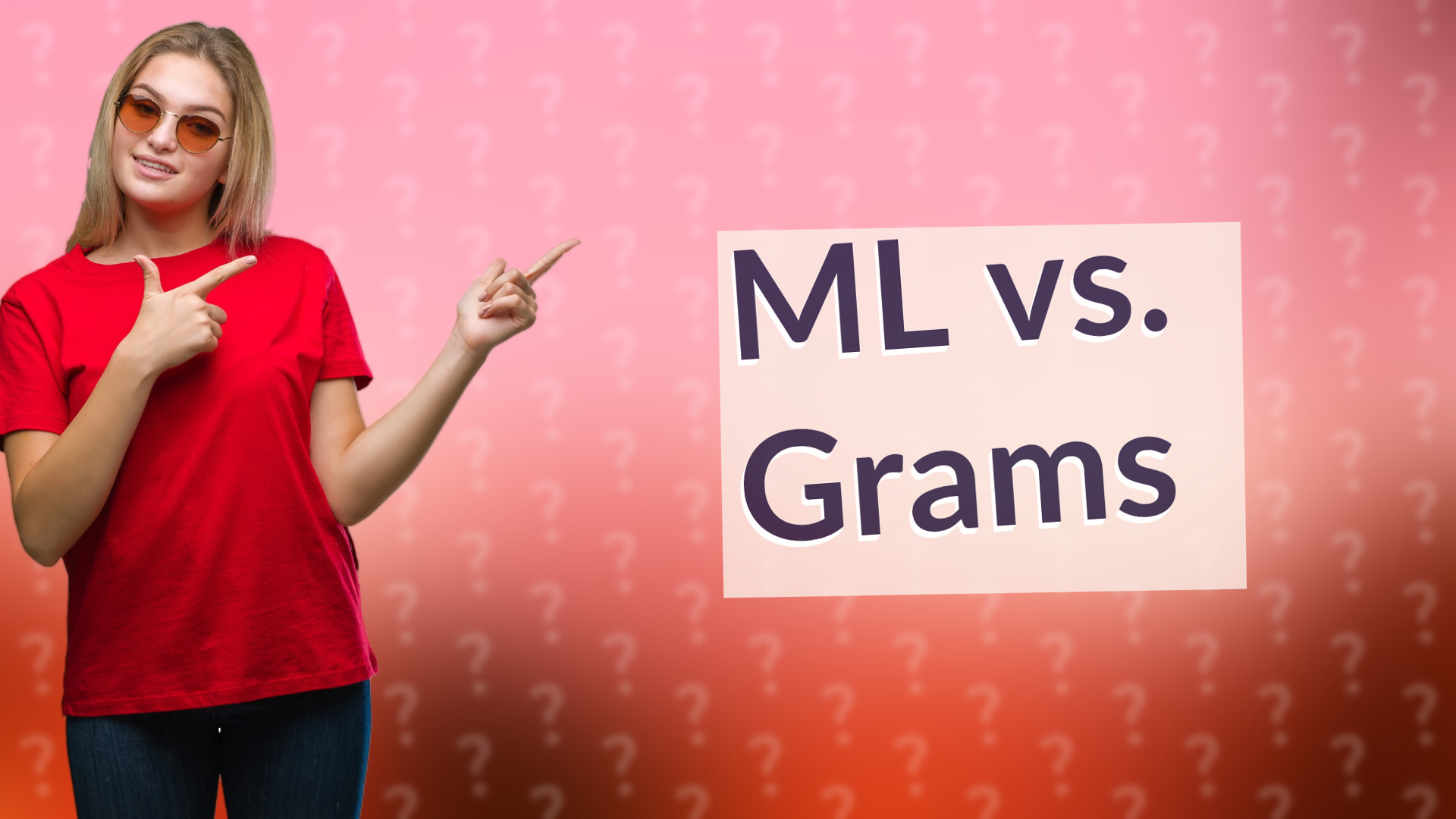 ML vs. Grams