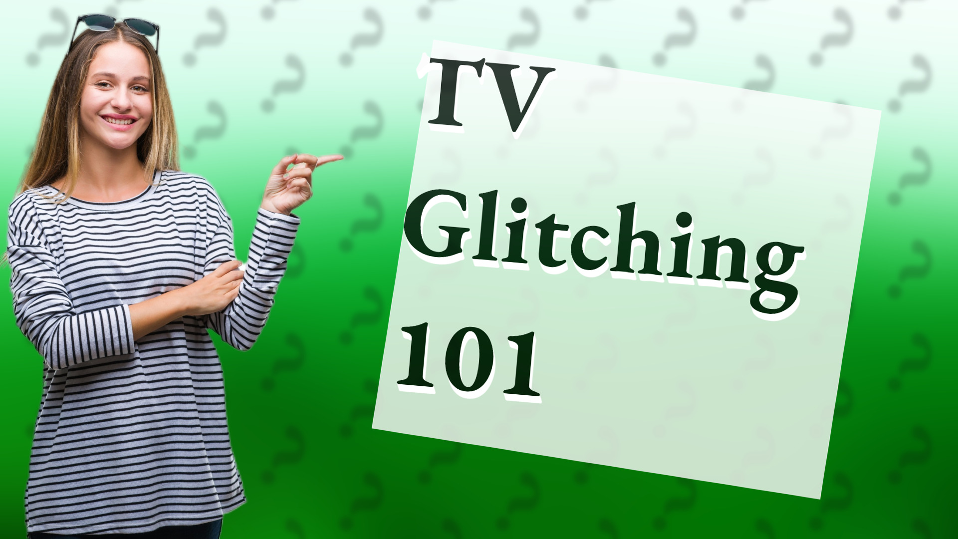 TV Glitching 101
