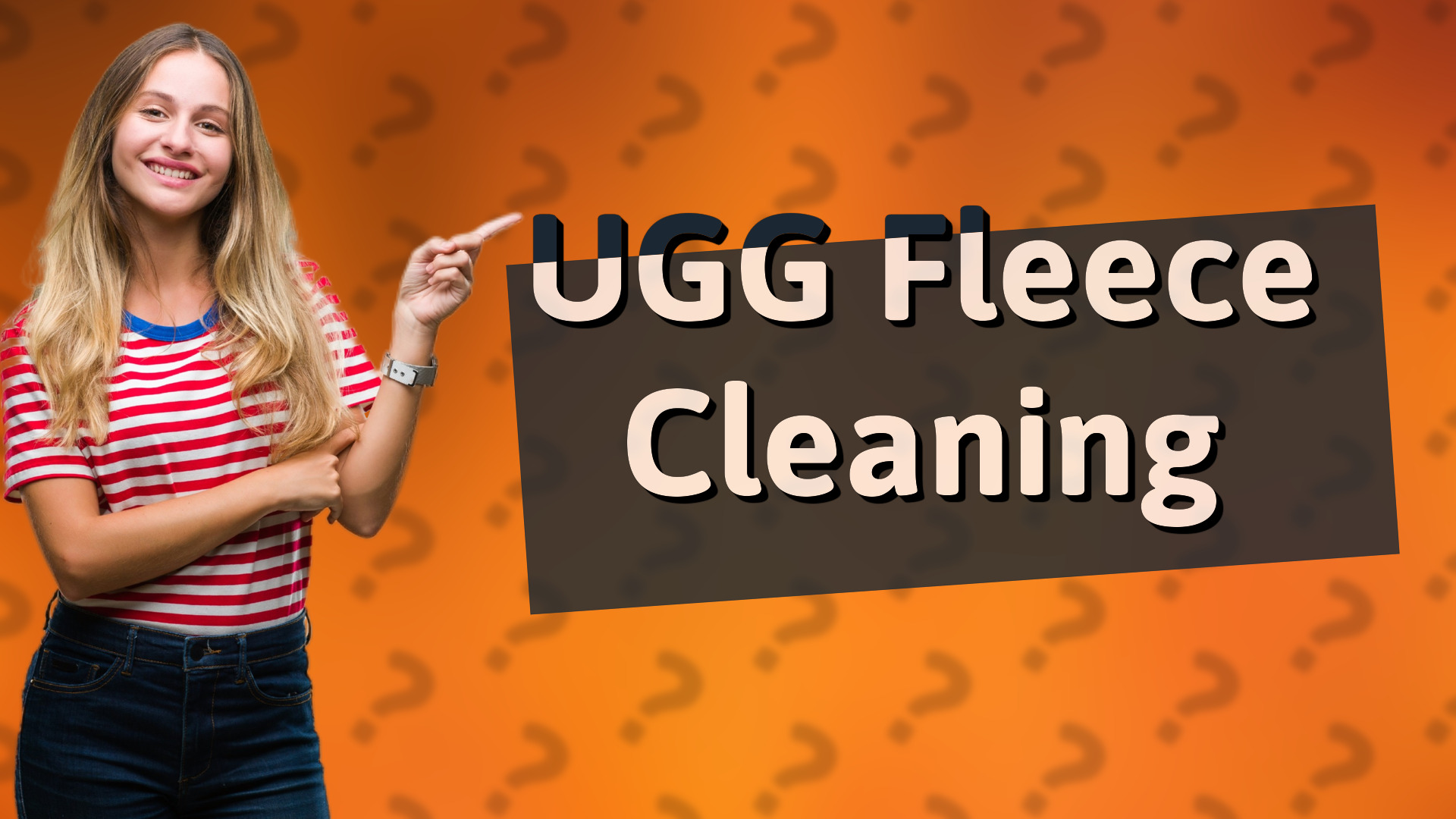 UGG Fleece Cleaning
