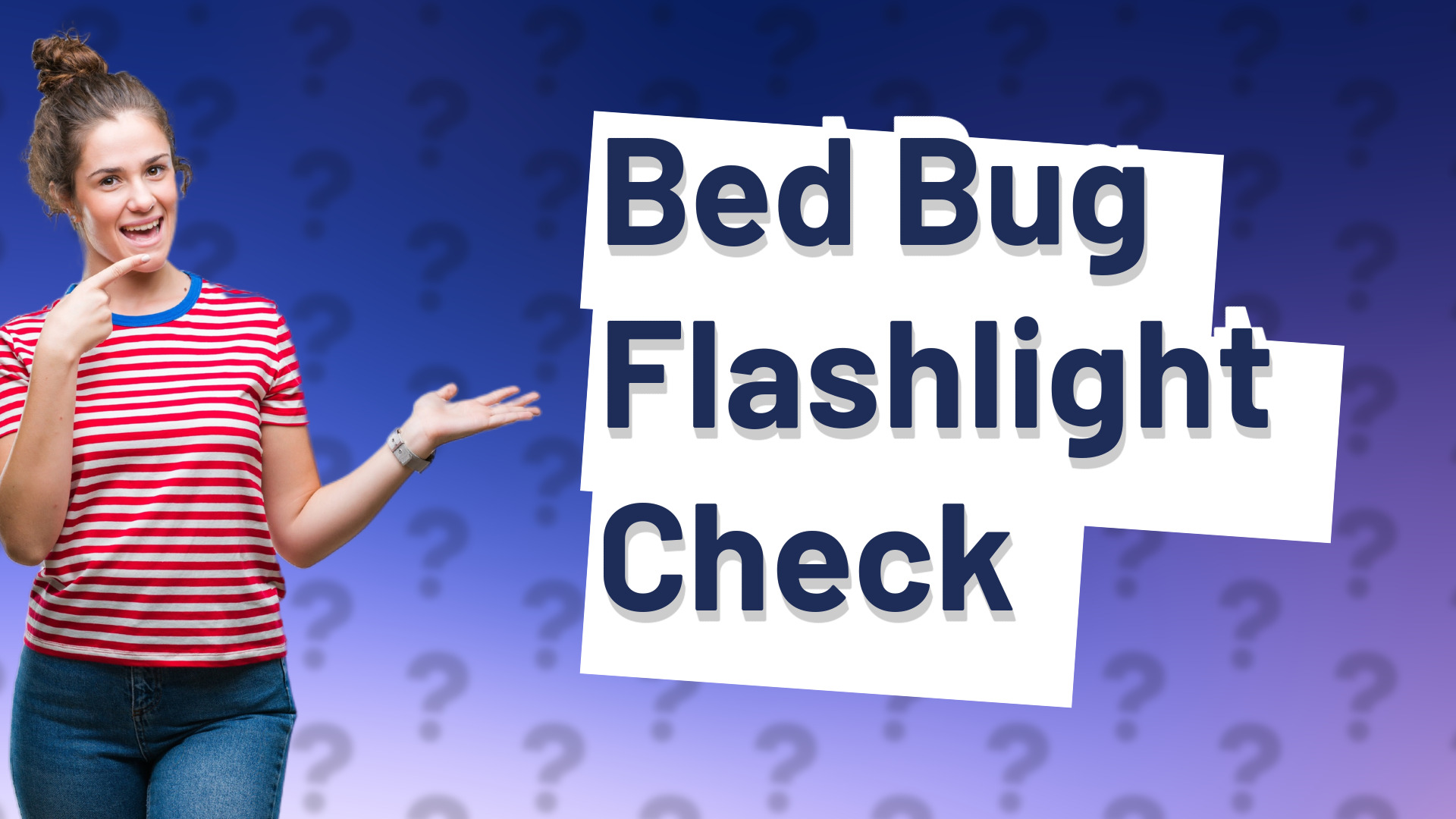Bed Bug Flashlight Check