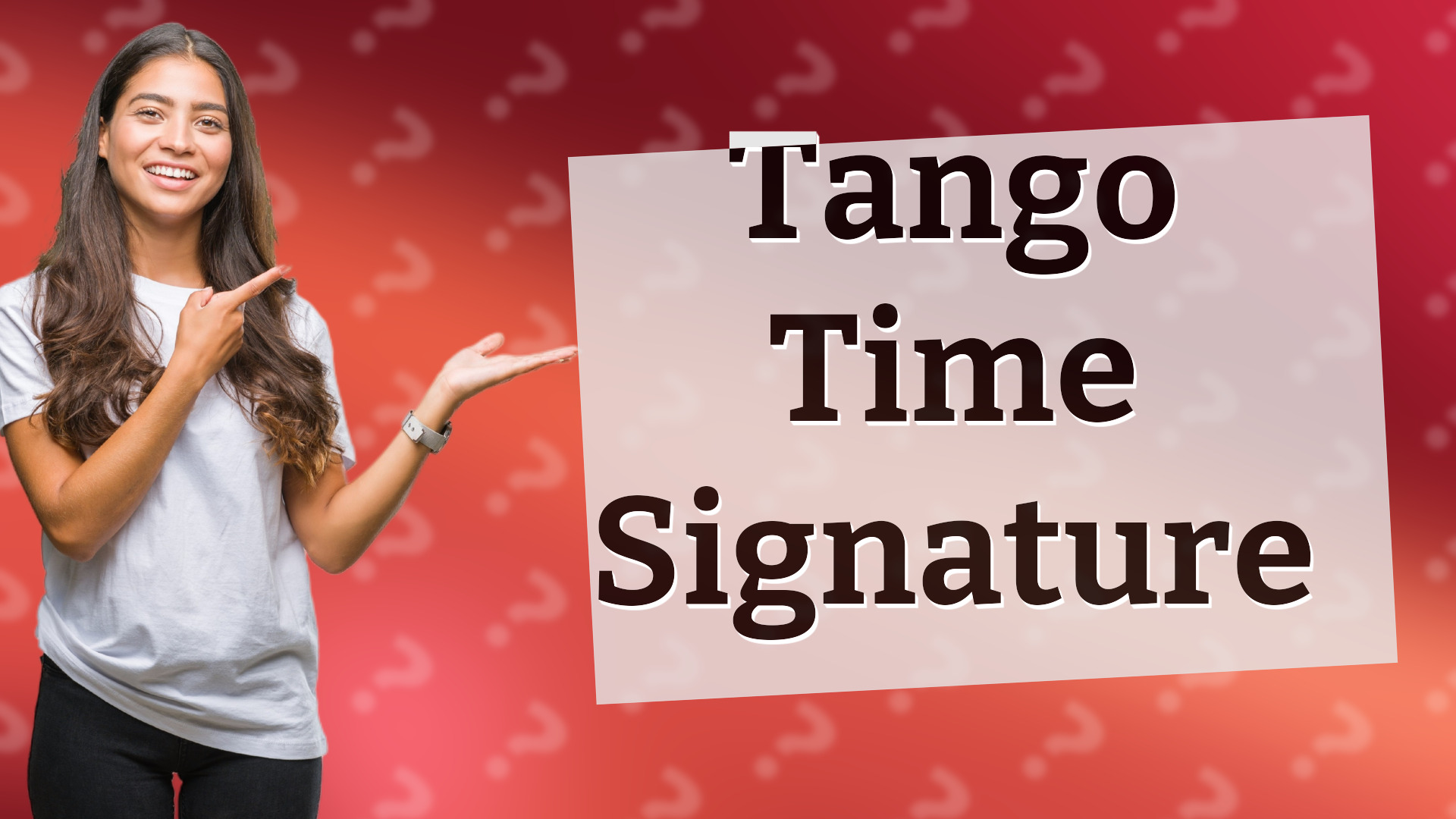Tango Time Signature
