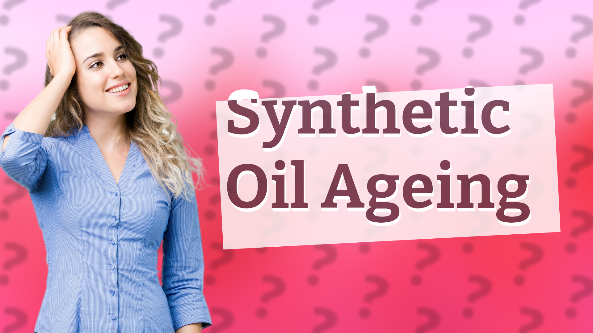 Synthetic Oil Ageing