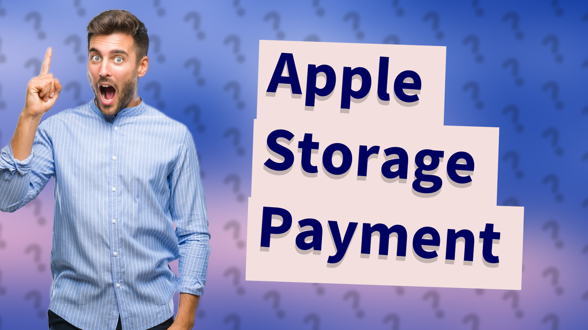 Apple Storage Payment