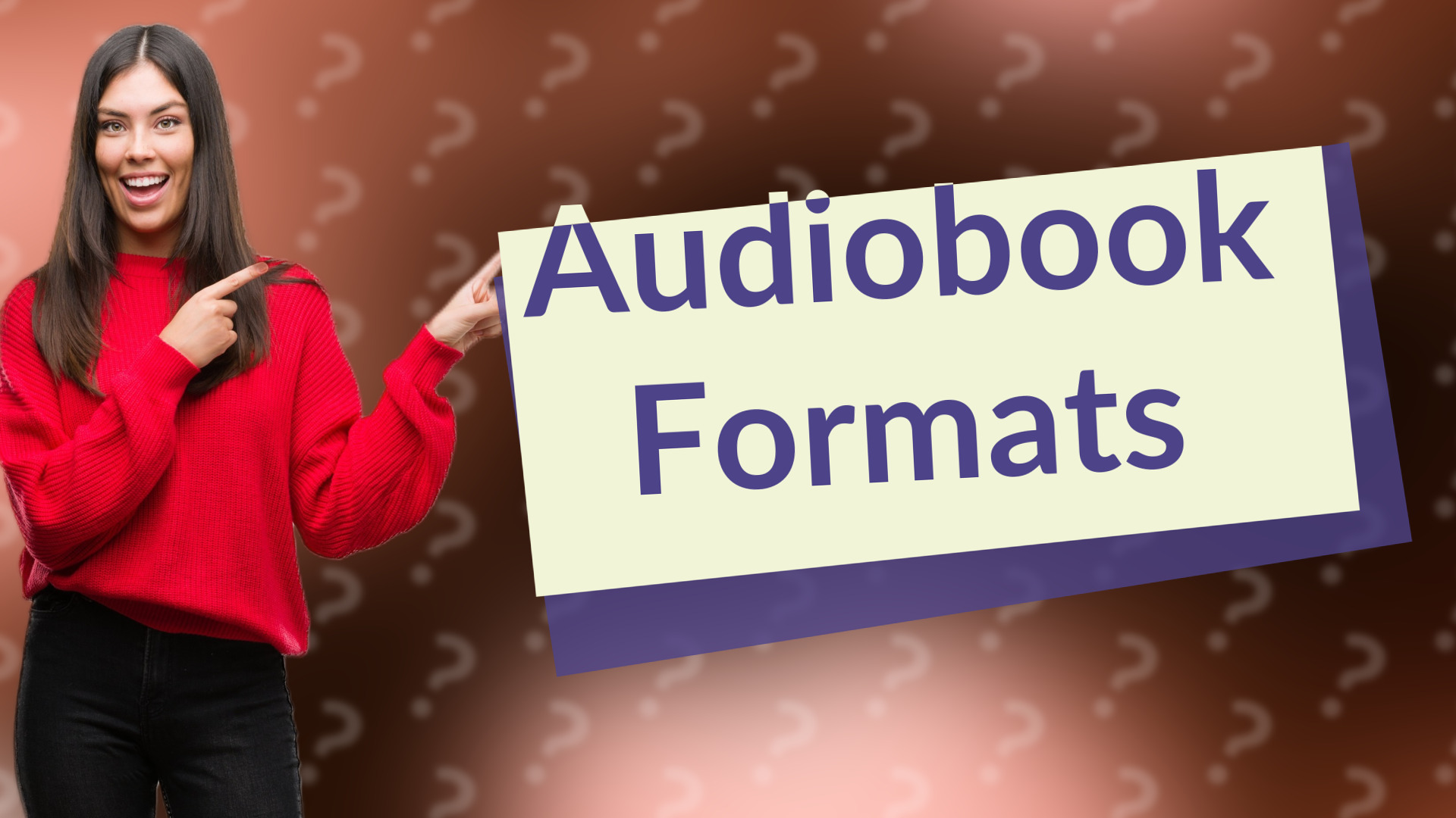 Audiobook Formats
