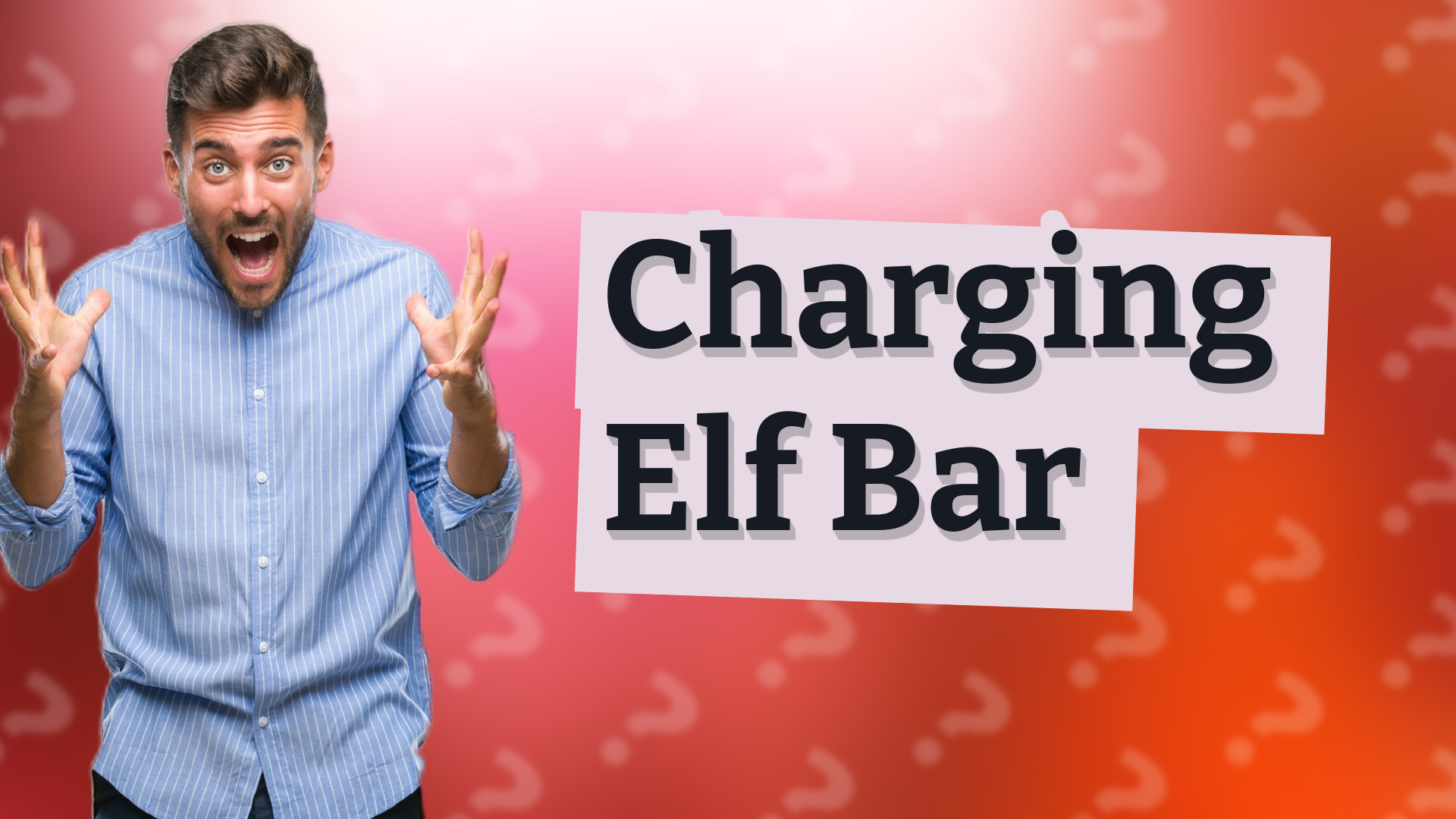 Charging Elf Bar