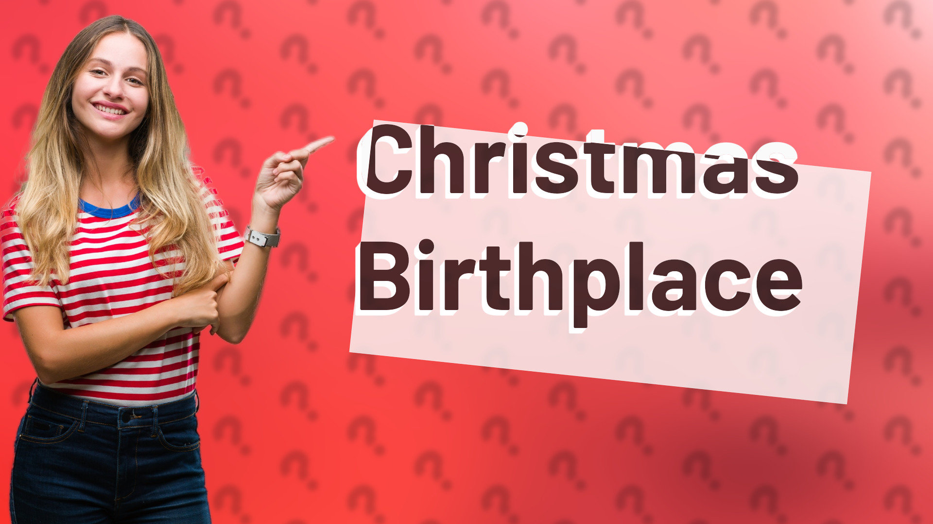 Christmas Birthplace