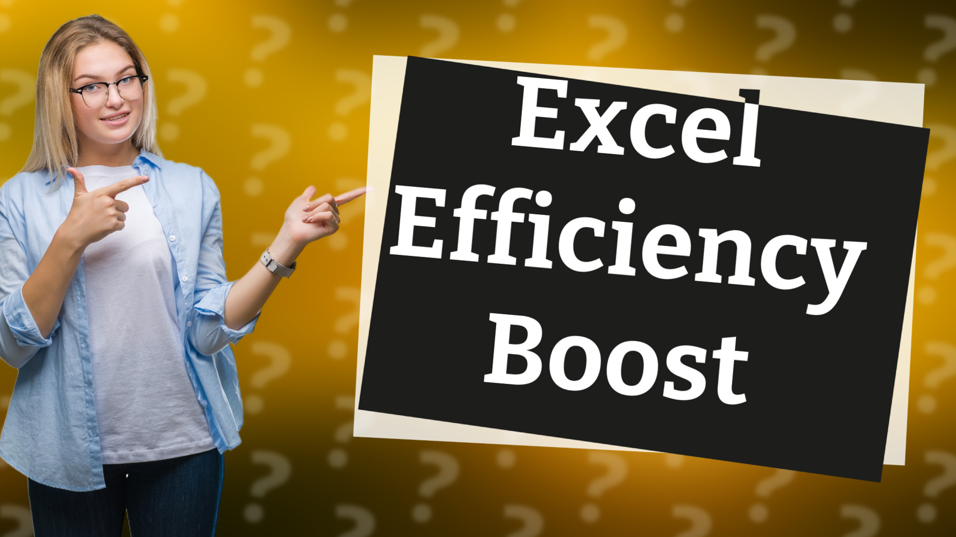 Excel Efficiency Boost