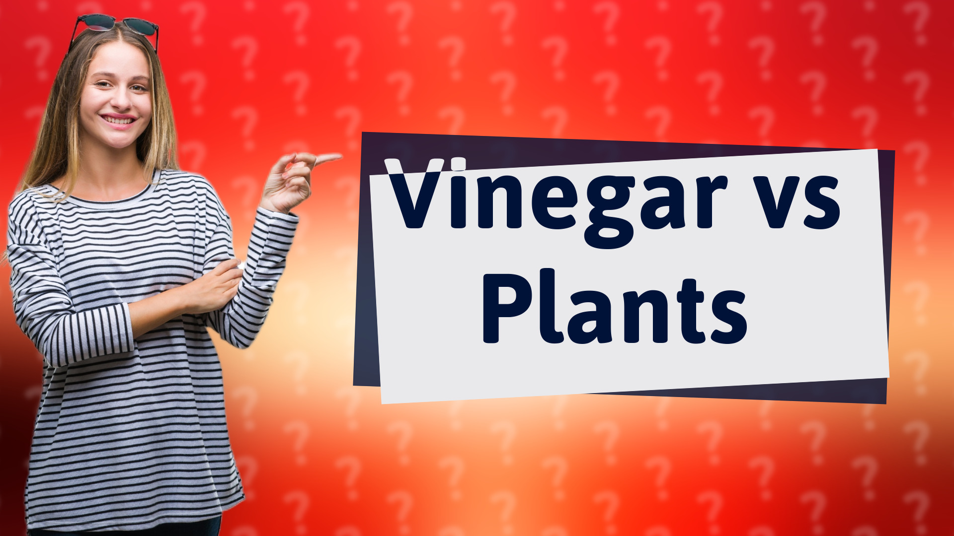 Vinegar vs Plants