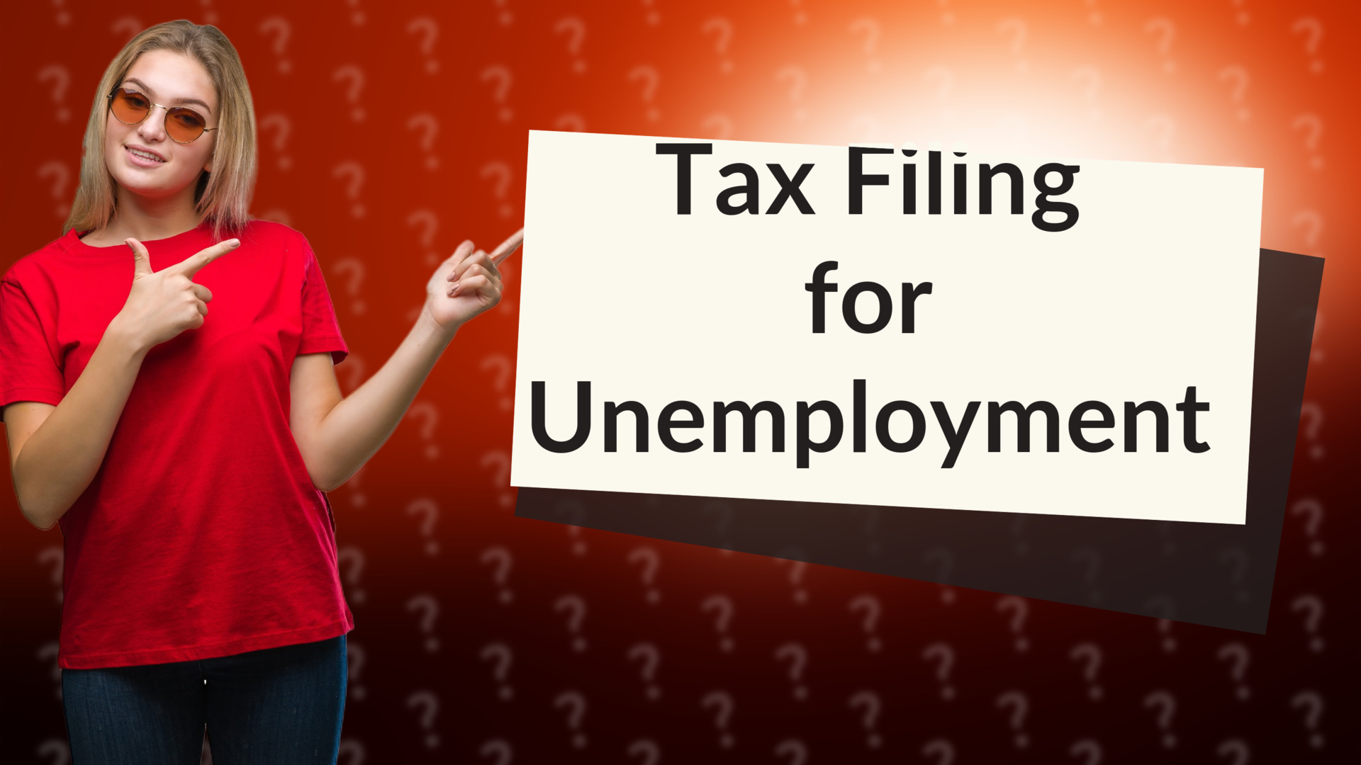 Tax Filing for Unemployment
